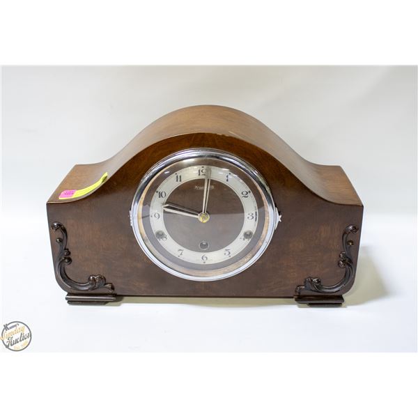 VINTAGE FORESTVILLE CLOCK CO. MANTEL/