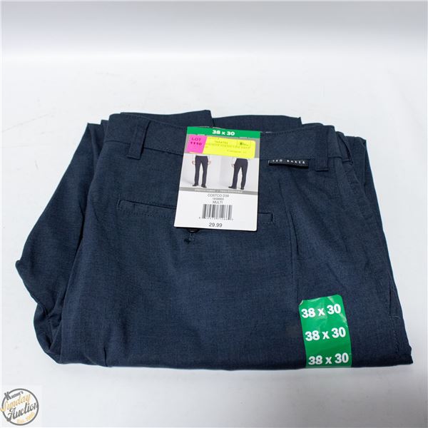 NEW TED BAKER STRAIT LINE PANT SZ 38 X 30
