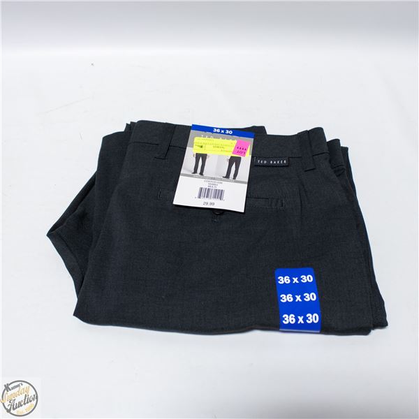 NEW TED BAKER STRAIT LINE PANT SZ 36 X 30
