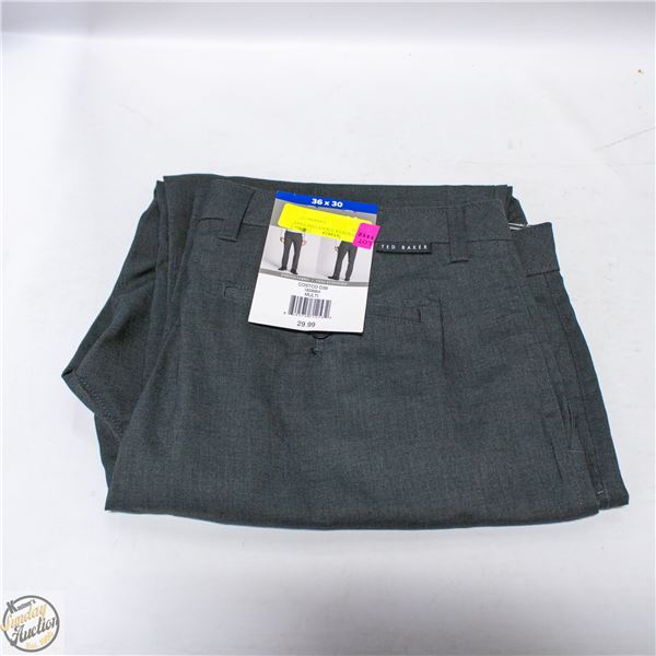 NEW TED BAKER STRAIT LINE PANT SZ 36 X 30