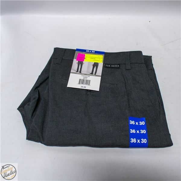 NEW TED BAKER STRAIT LINE PANT SZ 36 X 30