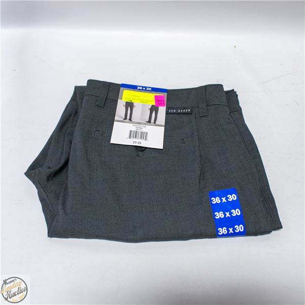 NEW TED BAKER STRAIT LINE PANT SZ 36 X 30