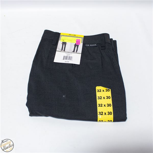 NEW TED BAKER STRAIT LINE PANT SZ 32 X 30