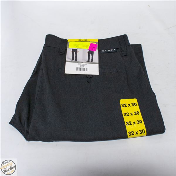 NEW TED BAKER STRAIT LINE PANT SZ 32 X 30