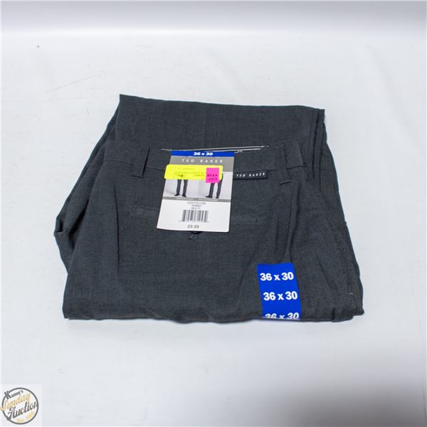 NEW TED BAKER STRAIT LINE PANT SZ 36 X 30