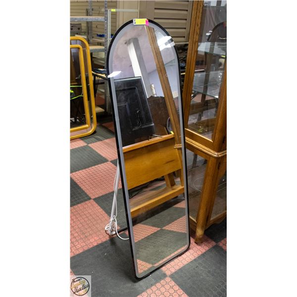 OVE STANDING FULL BODY SIZE LED LIT MIRROR