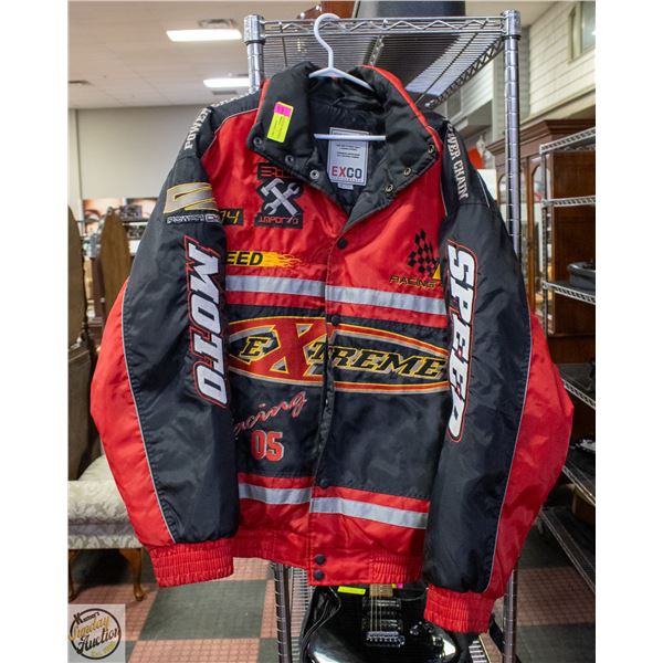 EX RACING TEAM WINTER JACKET MENS SZ XL