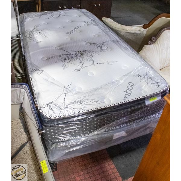 DISPLAY MODEL SINGLE BED (MATTRESS+FRAME+BOX SPRG)