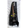 Image 1 : BRONZE BY B.C. RICH WARLOCK BLACK WITH SOFT CASE