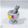 Image 1 : MARBLE PESTLE AND MORTAR