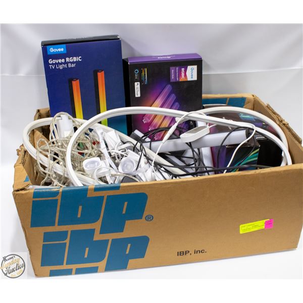 BUNDLE OF LED LIGHTING/WALL LIGHTS ETC