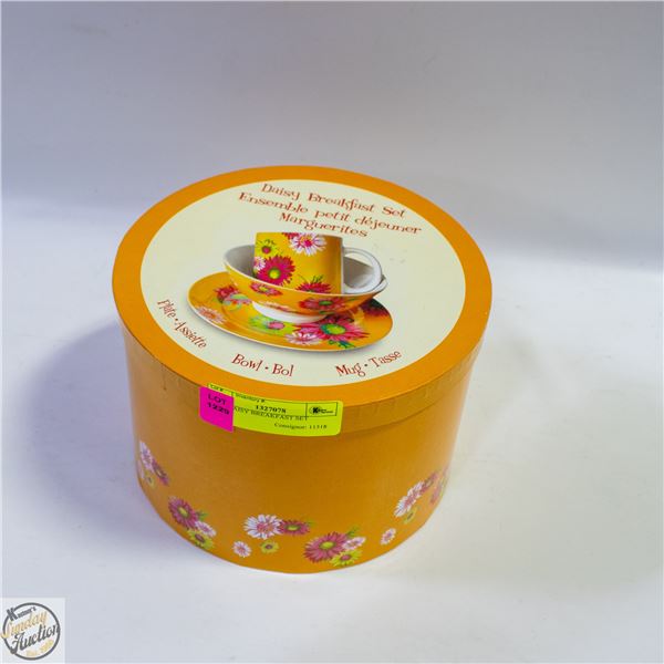 NEW DAISY BREAKFAST SET