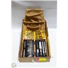 Image 1 : ESTATE LEATHER TOOL BELT, TAP+DIE SET &