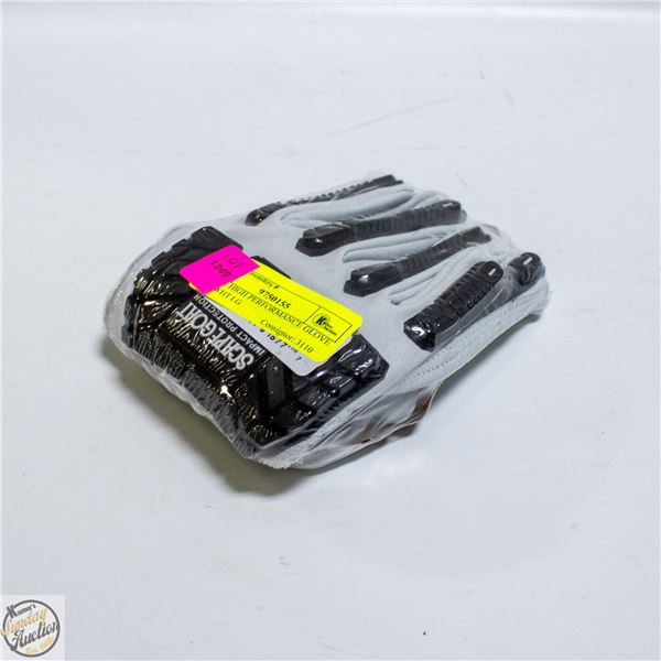 SCAPE HIGH PERFORMANCE GLOVE BLK WHT LG