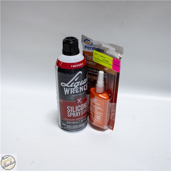 SILICONE SPRAY & THREADLOCKER ORANGE