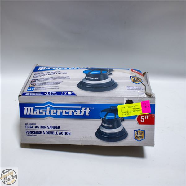 5" DUAL ACTION AIR POWER SANDER