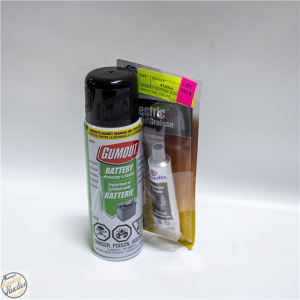 GUMOUT BATTERY SEALER & DIELECTRIC GREASE