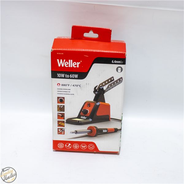 WELLER SOLDERING IRON AND STAION