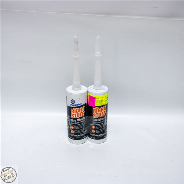 PERMATEX THE RIGHT STUFF ONE MINUTE BLACK GASKET