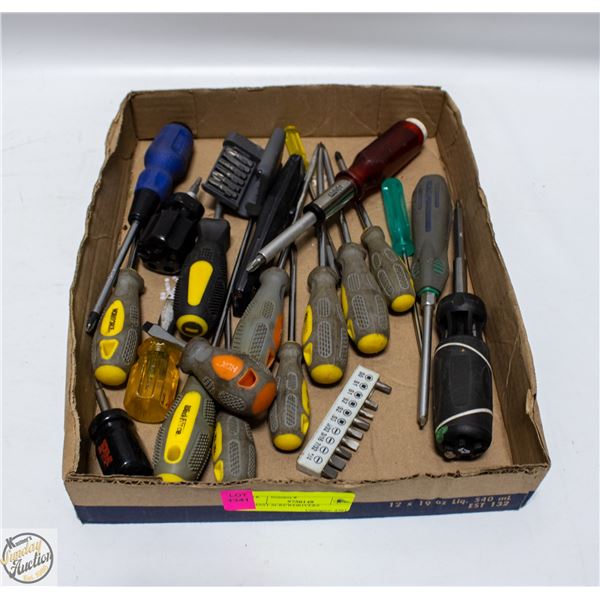 20 ASST SCREWDRIVERS
