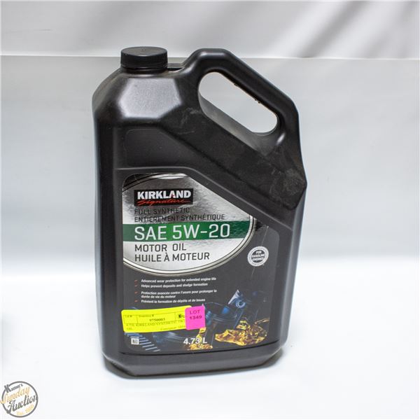 4.73L KIRKLAND SYNTHETIC 5W20 OIL