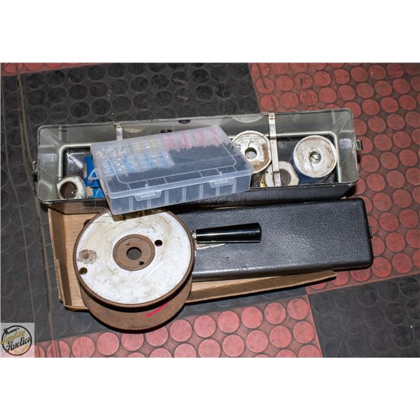 LOT OF WELDING SUPPLIES INCLUDES SOLDER