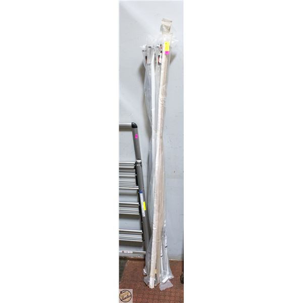 LRG LOT OF CURTAIN ROD KITS
