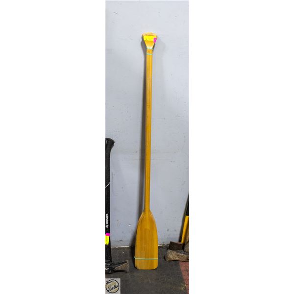 PAIR OF WOODEN OARS 58" LONG