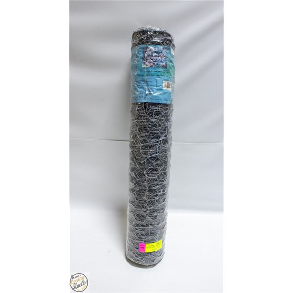 ROLL OF CHICKEN WIRE 1" HEX 24" X 50'