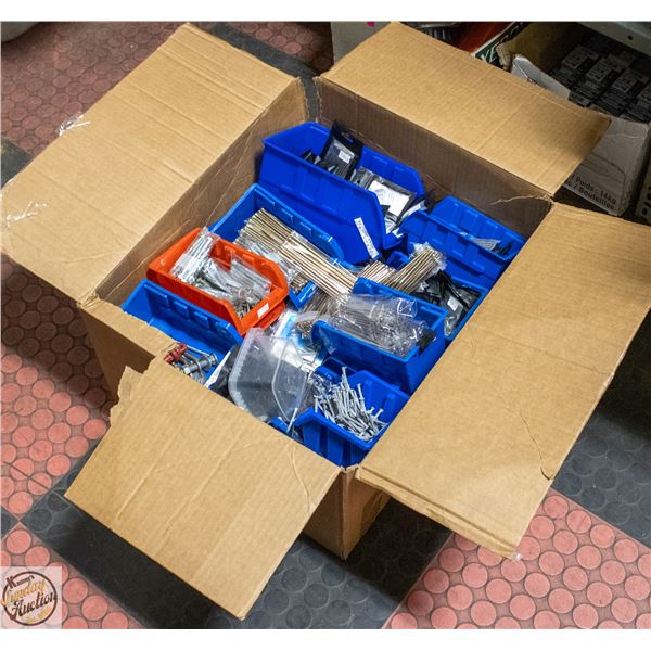 BOX FULL OF HARDWARE