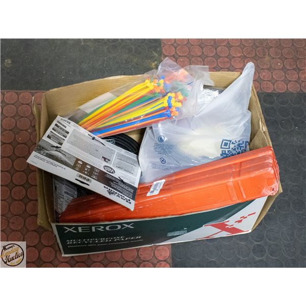 BOX LOT OF HARDWARE