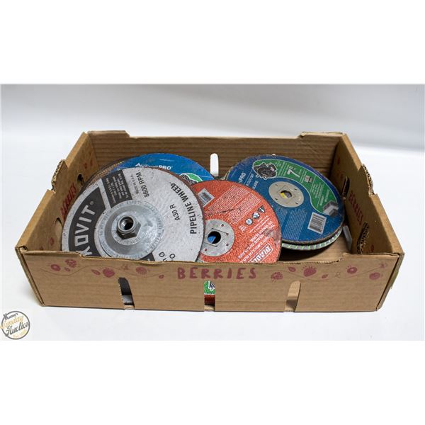 GRINDING/CUTTING DISCS AND WHEELS ETC