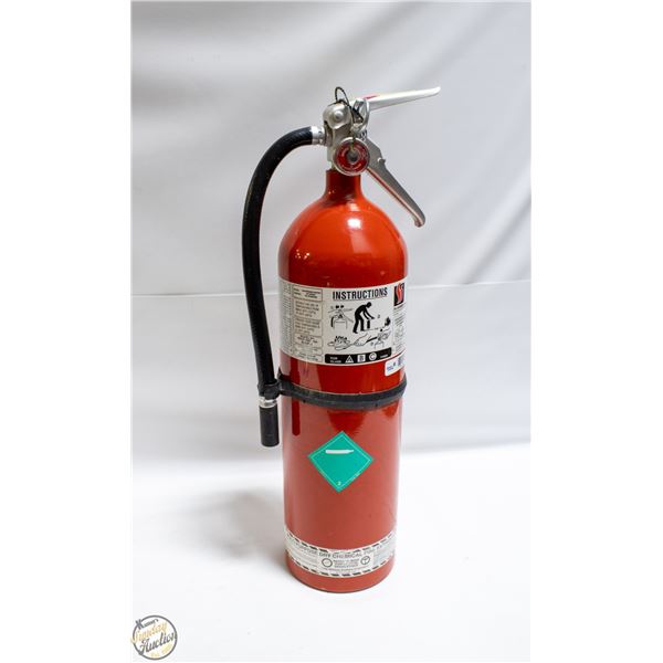 FULLY CHARGED 10 LB FIRE EXTINGUISHER