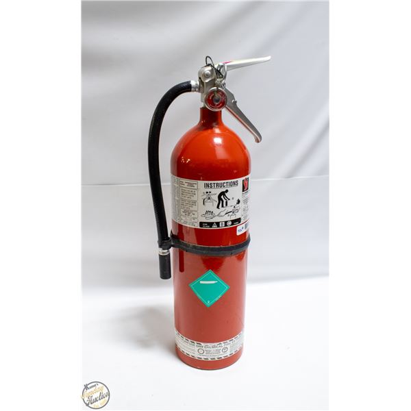 FULLY CHARGED 10 LB FIRE EXTINGUISHER