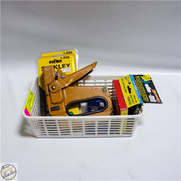 STANLEY LIGHT DUTY STAPLES, HD HANDHELD