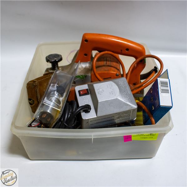 TOTE OF TOOLS SWITCH AND MORE