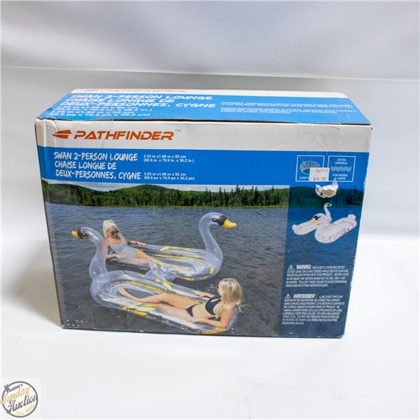 NEW PATHFINDER SWAN 2 PERSON LOUNGE