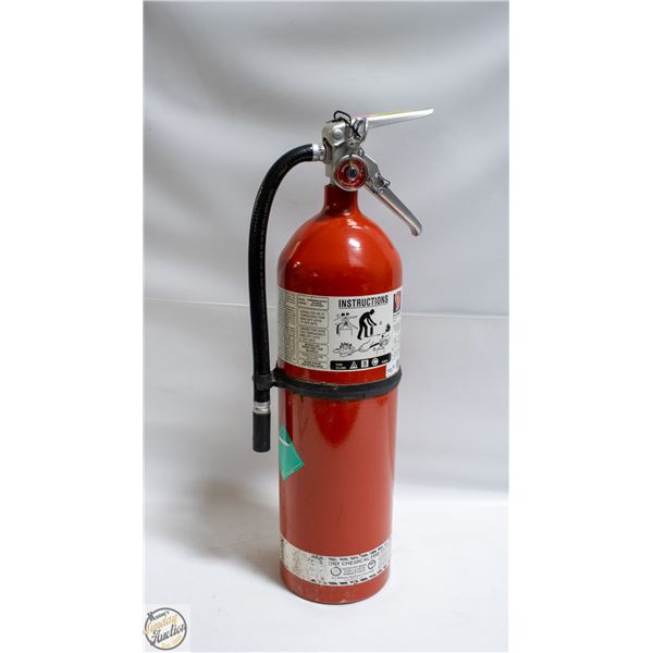 FULLY CHARGED 10 LB FIRE EXTINGUISHER