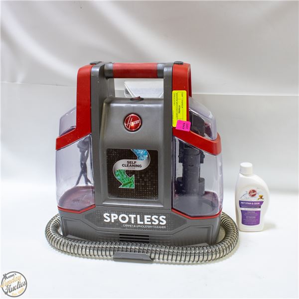 HOOVER SPOTLESS CARPET + UPHOLSTERY