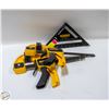 Image 1 : DEWALT CLAMPS + CORNER LEVEL