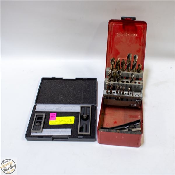 SNAP-ON PARTIAL DRILL BIT SET + IGAGING CASED