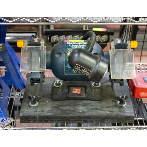 MASTERCRAFT 6 INCH BENCH GRINDER