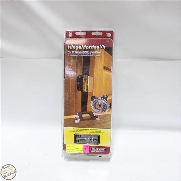 MILESCRAFT ROUTER HINGE MORTISE KIT