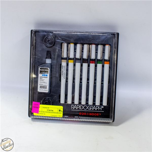 NEW KOH-I-NOOR RAPIDOGRAPH TECHNICAL