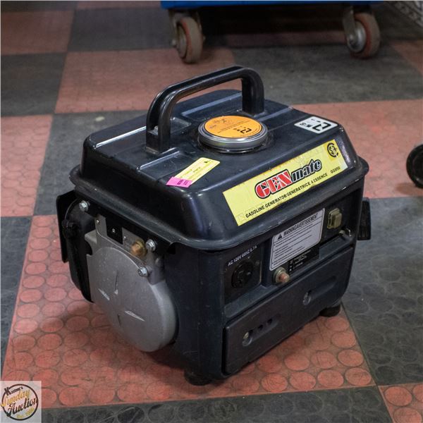 GENMATE GASOLINE GENERATOR MODEL GG950