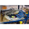Image 1 : LOT OF COPPER WIRE, COAXIAL CABLE AND MORE