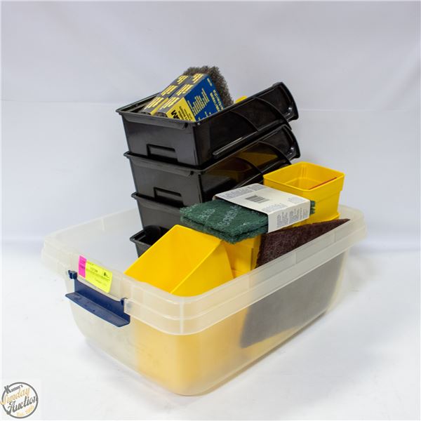 PARTS ORGANIZER AND STRIPPING PADS