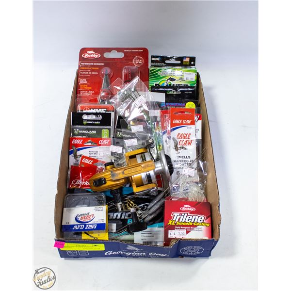 LARGE LOT OF NEW FISHING SUPPLIES