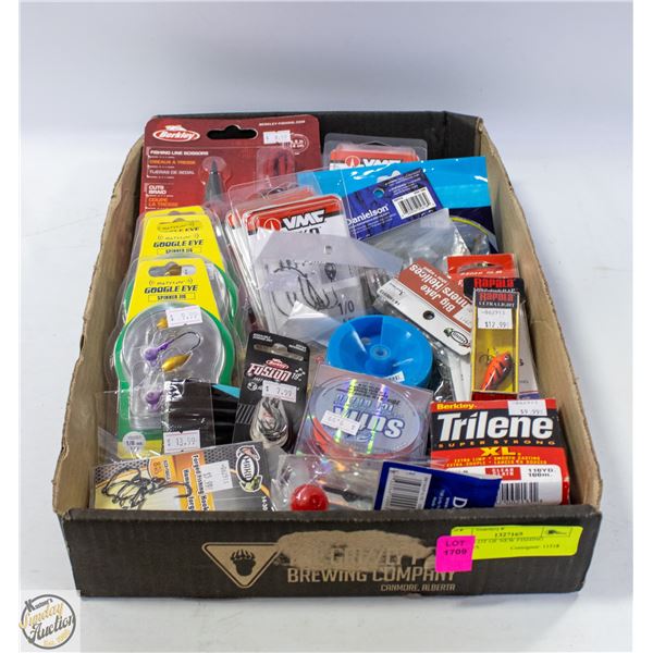 LARGE LOT OF NEW FISHING SUPPLIES
