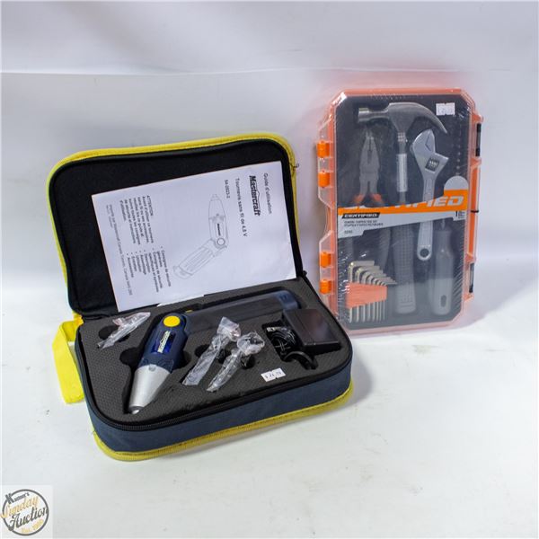 NEW MASTERCRAFT 4.8V CORDLESS SCREWDRIVER SOLD